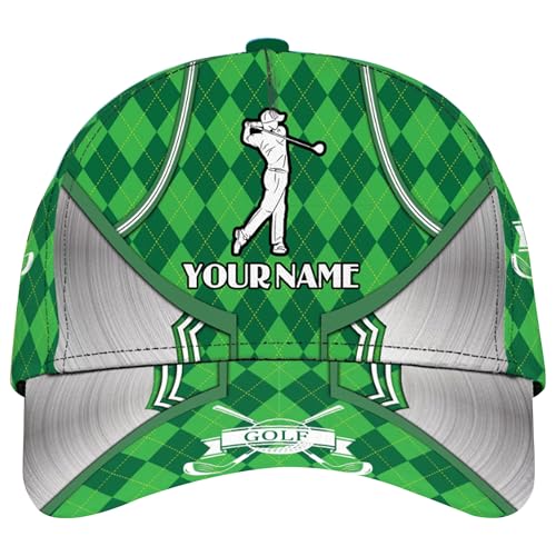 Personalized 3D Print Golf Cap