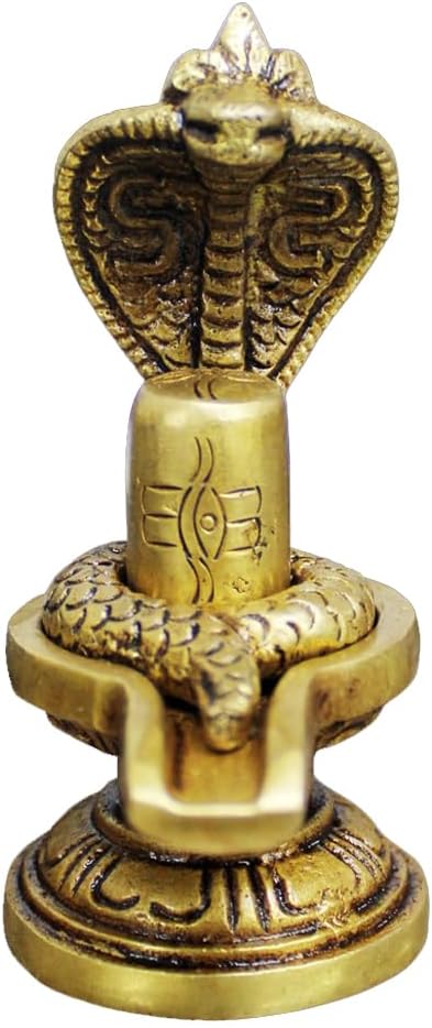 100% Pure Brass Shivling | Pital Shivling for Home Decor