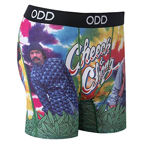 Odd Sox, Cheech and Chong, Men's Funny Underwear Boxer Briefs, Novelty Graphic Prints3