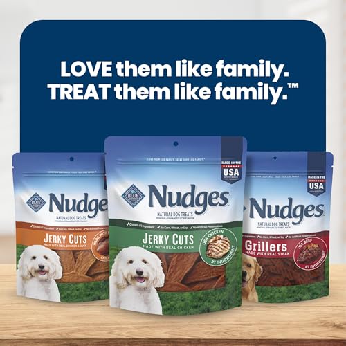 Blue Buffalo Nudges Jerky Cuts Chicken Dog Treats, 10 oz - image 9