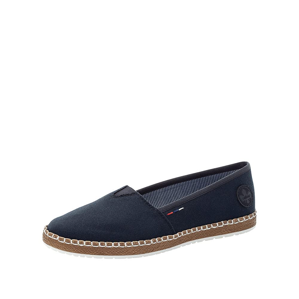 Rieker Damen Flats M2278, Frauen Espadrilles