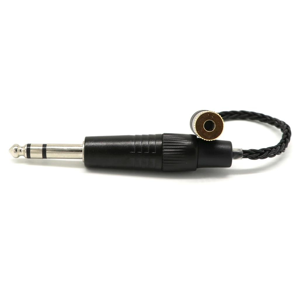 Cavo Adattatore da Spina da 4,4 Mm a 6,35 Mm di Diametro (da 4,4 Mm a 6,35 Mm), Nero