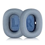 Picture of Sinowo Ear Pads Replacement for Airpods Max Over-Ear Headphones, Durable Mesh Fabric Earpads Cushions with Memory Foam and Magnet,Closer to The Original(Blue)