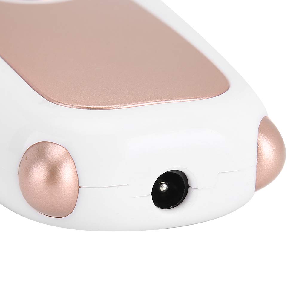 Naroote Fecitura dei del Viso per Donne, Dispositivo di Depilazione del Viso USB Ricaricabile con Filo Filo di Cotone Epilatore di Cotone, per, Gambe, Braccia e Corpo (Oro rosa)