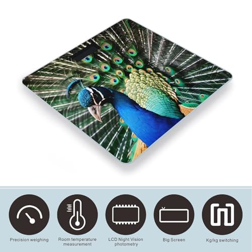 Báscula digital Peacock para peso corporal hasta 180 kg miniatura 3