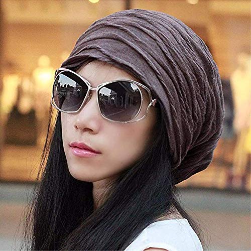 Chapeau femme et bonnet d'écharpe chaud accessoire protection climatisation marron