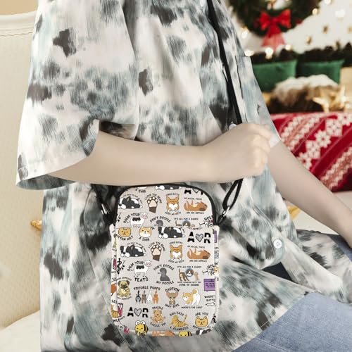 WCGXKO Vet Tech Crossbody Bag Veterinarian Gift Vet Graduation for Animal Lover4