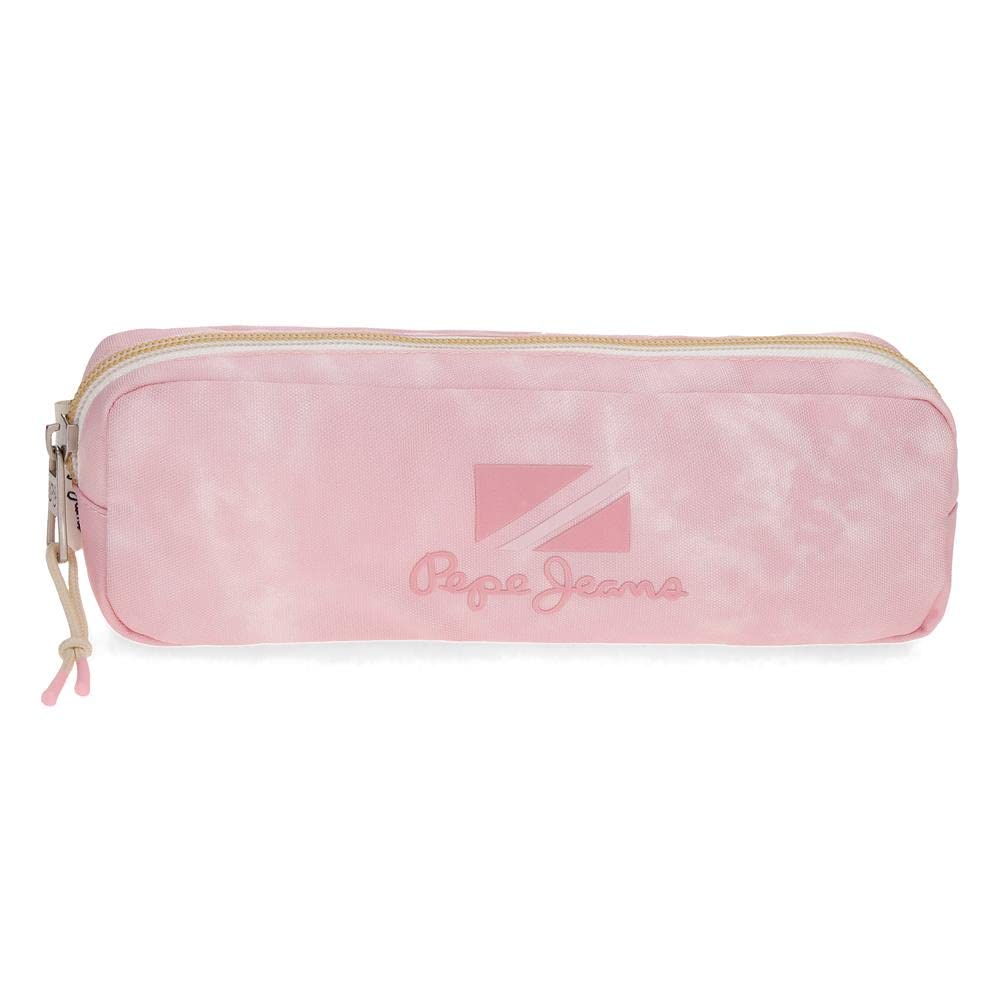Pepe Jeans Holi Estuche Rosa 22x7x3 cms Poliéster