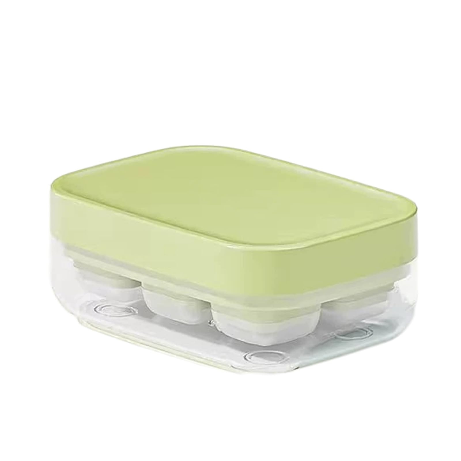 APGLSXY Flexible Silicone Ice Cubes Tray Stackable Ice Mold with Lid Dishwasher Safe Ideal for Cocktails Coffee and Juices Stackable Cubes Trays