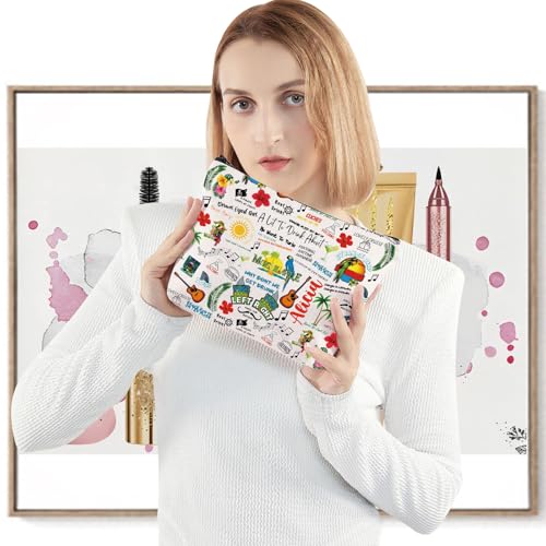 WZMPA Jimmy Fans Makeup Bag Jimmy Fans Gift A Lot To Drink About Zipper Pouch Bag Jimmy Merchandise (a lot to drink)4