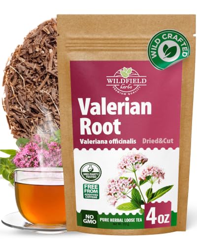 4 oz. Valerian Root Herb Tea (Valeriana Officinalis) – 113g Dried Valerian Root Herbal Tea Raíz de Valeriana