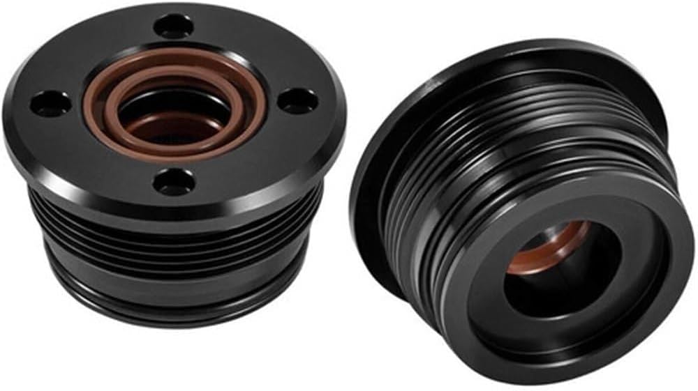 Colled 2Pcs Hydraulic Trim Tilt Cylinder End Cap Rebuild&Repair Kit for Vo-l-vo 290 DP 3860881 290 872612 872837 Duo Prop Accessories
