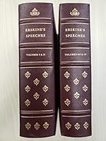 Speeches of Lord Erskine (Erskine's Speeches) B0027UA9O8 Book Cover