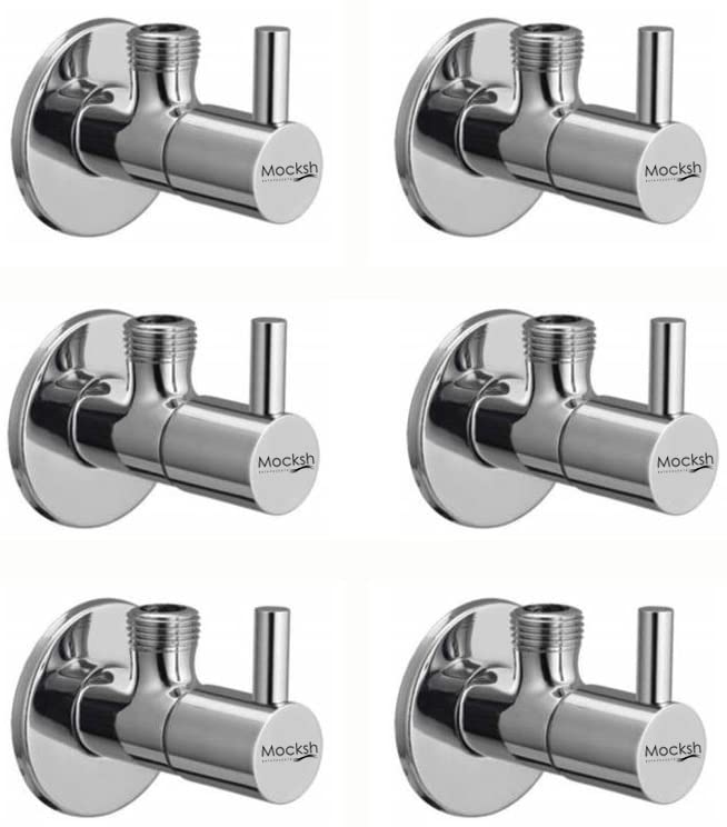 Buy MOCKSH Stainless Steel Turbo Angle Cock/Angle Valve Bathroom