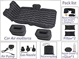 Outdoor Portable Inflatable Car Air Mattress Back Seat Blow-Up Sleeping Pad Camping,Vacation,Flitaing Bed,Floating Bed,Sleeping Blow-Up Pad fits SUV,RV,Truck