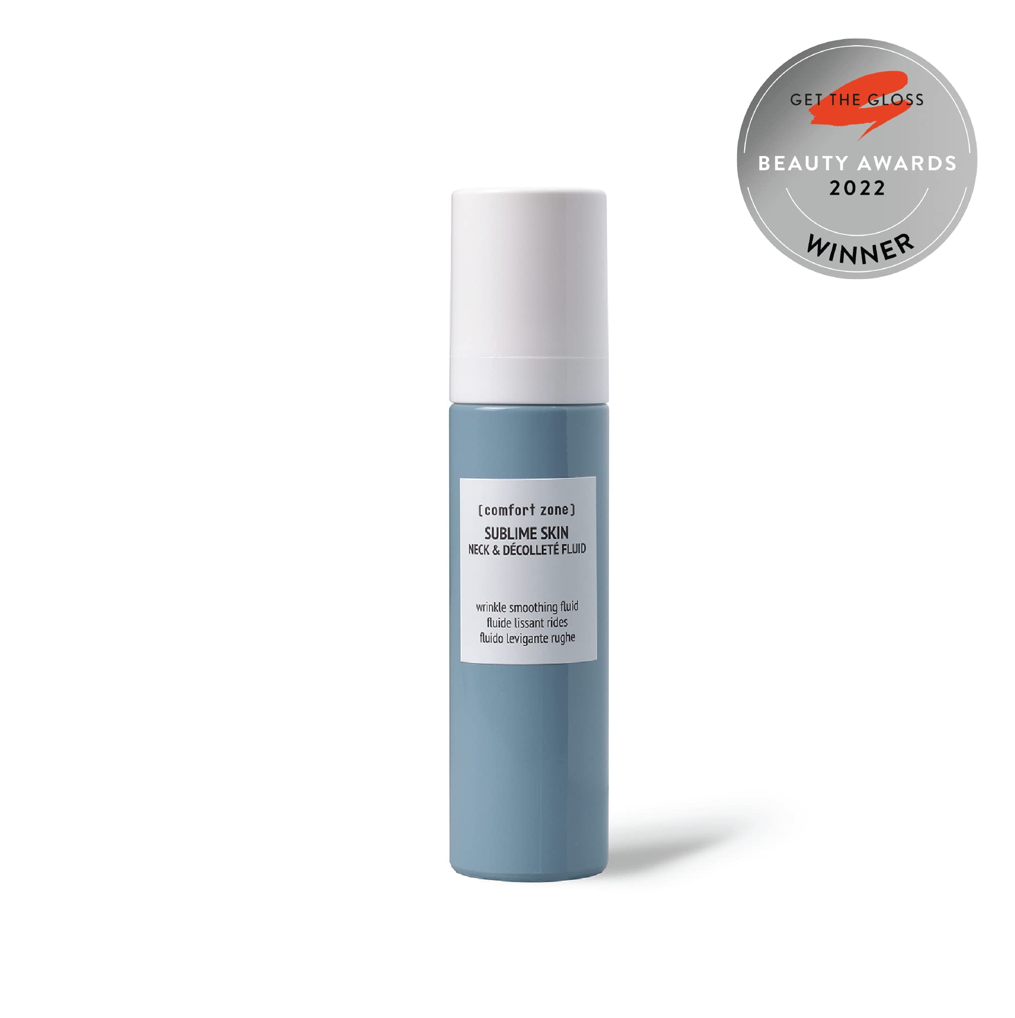 Sublime Skin Neck & Decollete Fluid, Firming Smoothing Cream, Tones, Elasticizing, Reduces Wrinkles, Clean Beauty, Jojoba Seed, Achillea Extract, Mature & Dry Skin, 2.03 Fl Oz