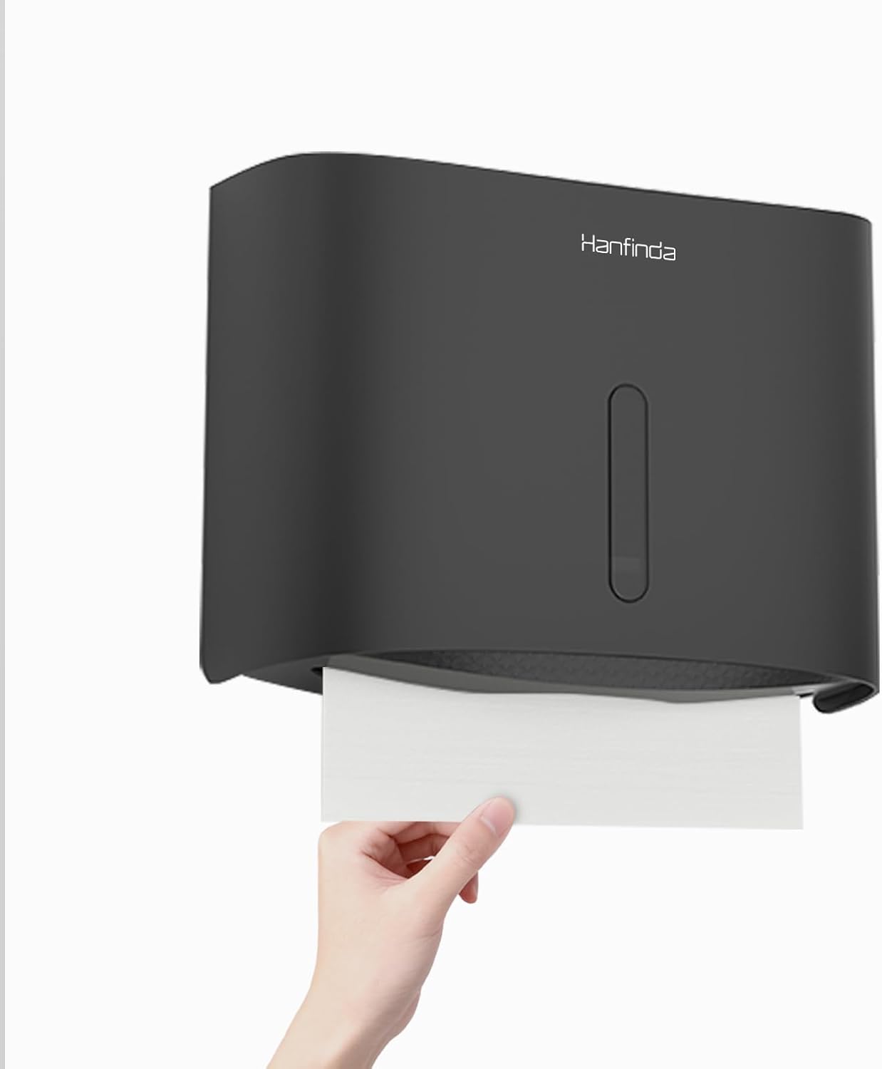 Commercial Wall-Mounted Paper Towel Dispenser with Visual Window and Lockable Design Perfect for Multifold Trifold Paper Towels