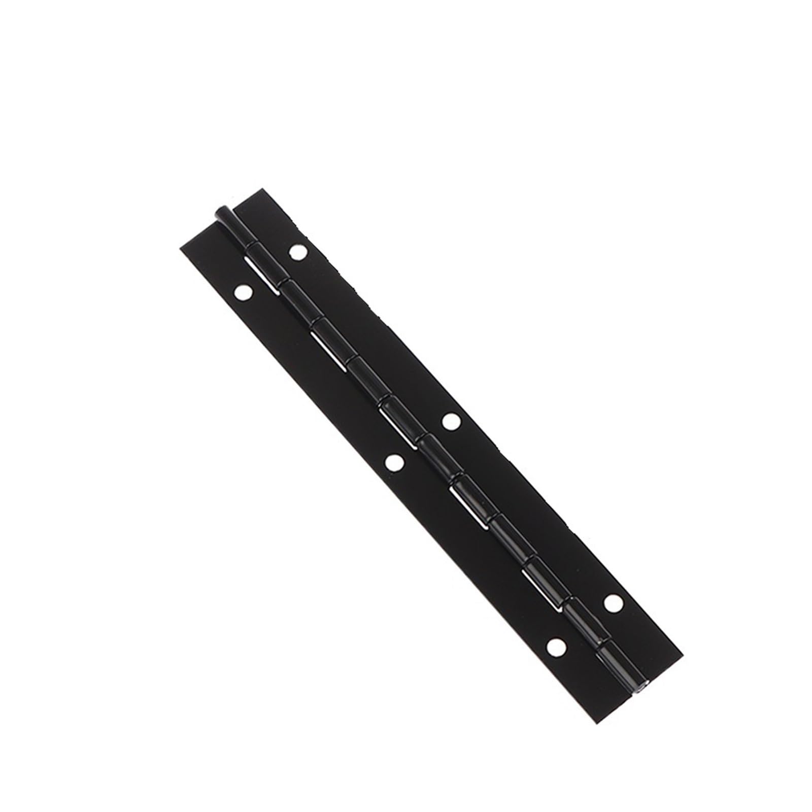 270 Degree Iron Black Continuous Piano Hinge 380/153.0mm L 26mm W with Screws - for Furniture Jewelry for Piano(L)