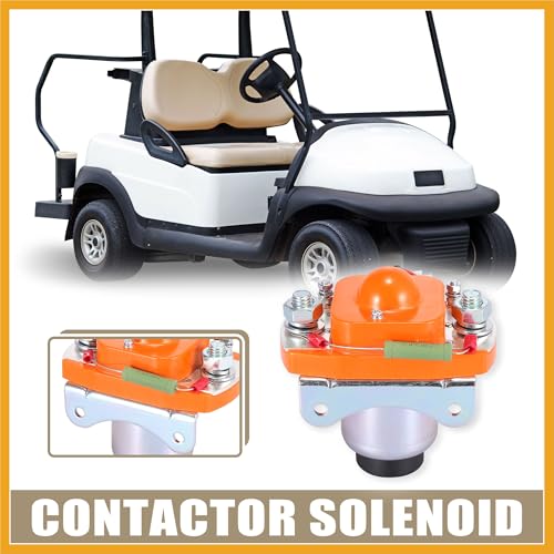 Contactor Principal Solenoide 48V 400A para Carrito de Golf Metal y Plástico miniatura 5