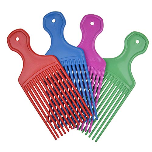 Set de 4 Peines Hair Pick para Cabello Rizado miniatura 4