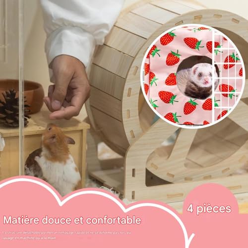 Hamac pour hamster accessoires de cage furets chinchillas - 3