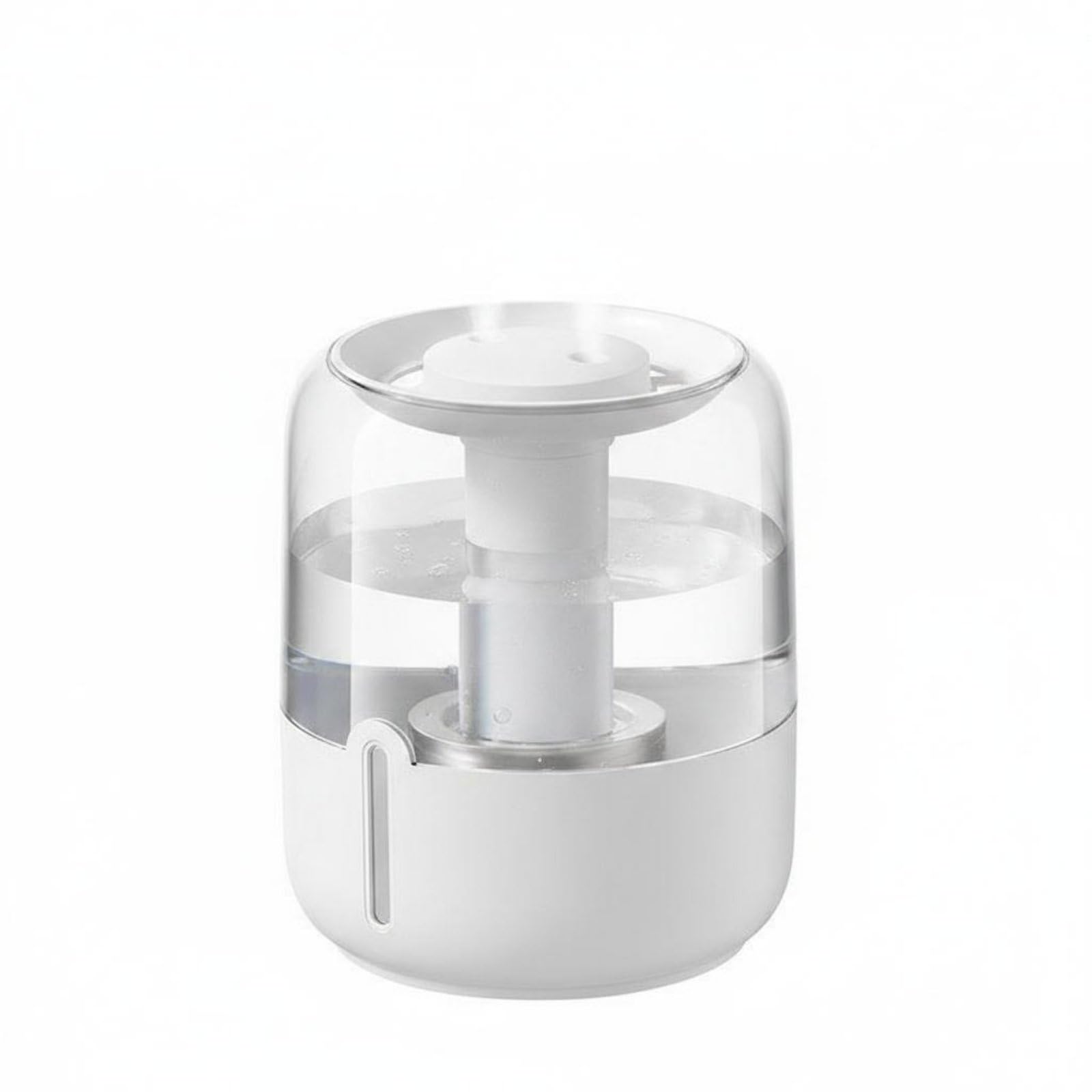 Quiet Operation Large Capacity Humidifier Fine Atomization Portable Humidifier Silver Ion Mist Generator Warm Night Light for Office, Bedroom, 6.8L, White Flagship-image-9