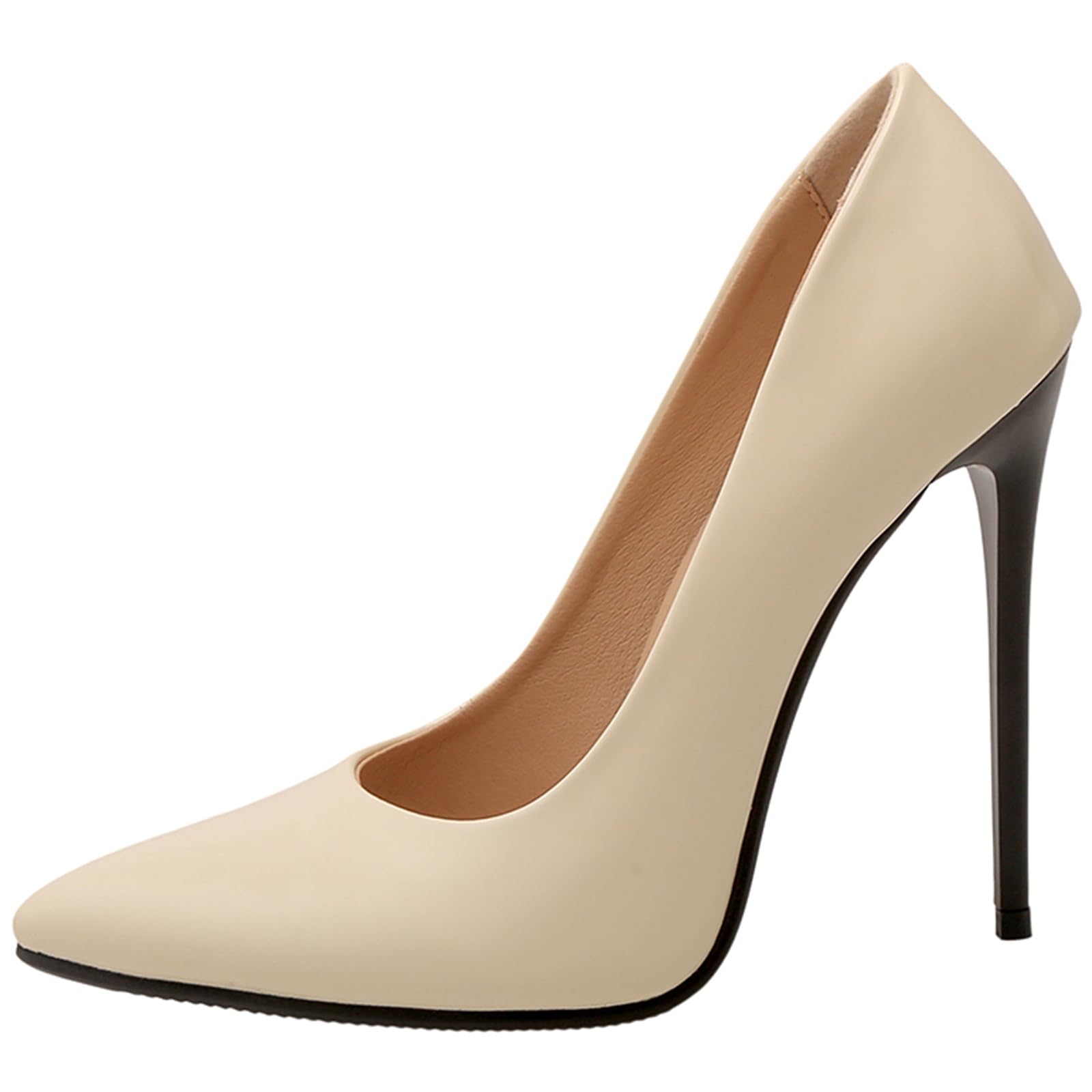 Zapatos de tacón alto sexy para mujer, diseño clásico minimalista con tacón ultrafino