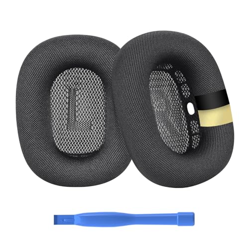 Ya en manzanajugosa.com: Almohadillas de Repuesto para AirPods MAX Auriculares de MMOBIEL - Mesh Fabric Almohadilla Auriculares con Capa de Silicona - Cascos Cojines – Gris