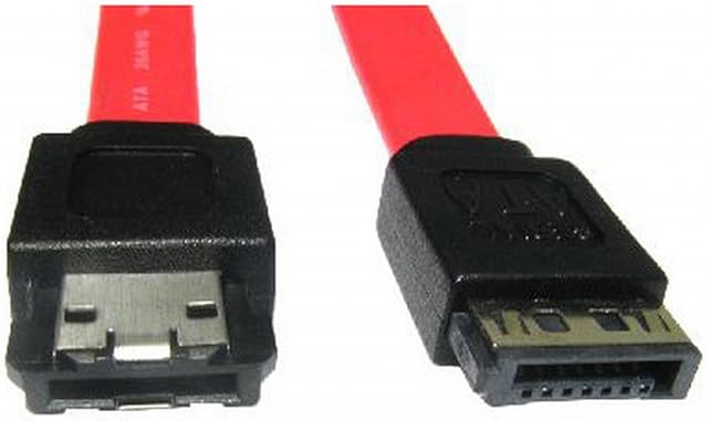 kenable eSATA to SATA Serial External Shielded Hard Drive HDD Cable 1m [1 metres]