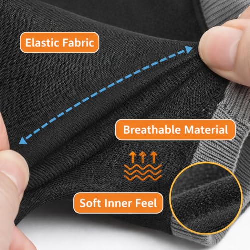 Image of Combo (2in1) bandana & hand cover arm sleeves for men women bike | UV UPF 50 hand gloves for sun protection with Thumb Holes | Odour-free & Breathable Soft Lightweight Face Mask for Riding