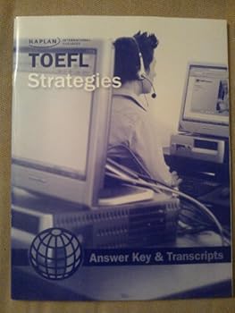 Paperback Kaplan English Programs, Toefl Strategies, Answer Key & Transcripts Book