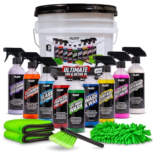 Image of Slick Products Ultimate Car, Truck, Motorcycle & ATV Detailing Kit