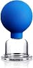 Suction Ball Vacuum Silicone Glass Silicone Massage Cup Sucking Massage Cup Cupping Massage Cupping Set, Unisex Facial Cupping Ball Set, Face Massage Vacuum Suction Cupping Box Set of 4