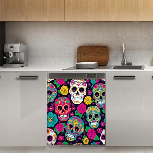 Cubierta magnética para lavavajillas ideal para cocinas alegres y modernas 3