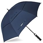 ACEIken Golf Umbrella Windproof Large 72 Inch, Double Canopy Vented, Automatic Open, Extra Large Oversized,Sun Protection Ultra Rain & Wind Resistant Stick Umbrellas, Blue