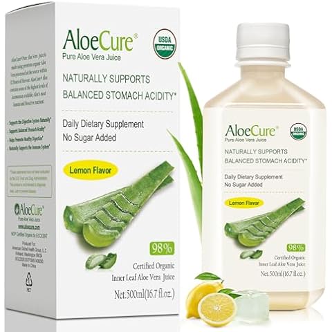 AloeCure Organic Aloe Vera Juice Cover