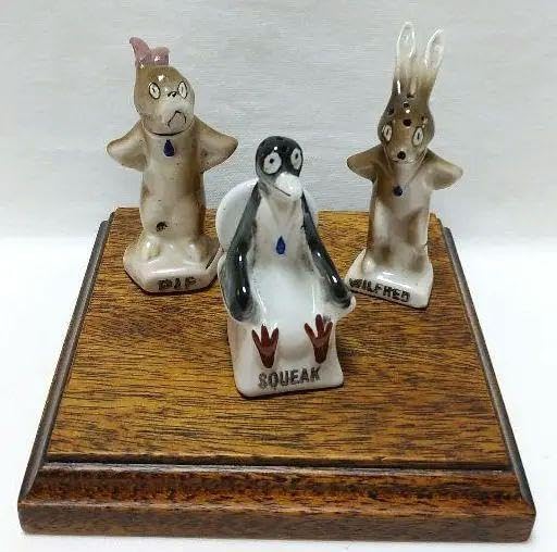 ロイヤルドルトン ペンギン ウサギ 犬❤︎デイリーミラーキャラクターアンティーク Amazon｜ロイヤルドルトン ペンギン ウサギ 犬デイリーミラー