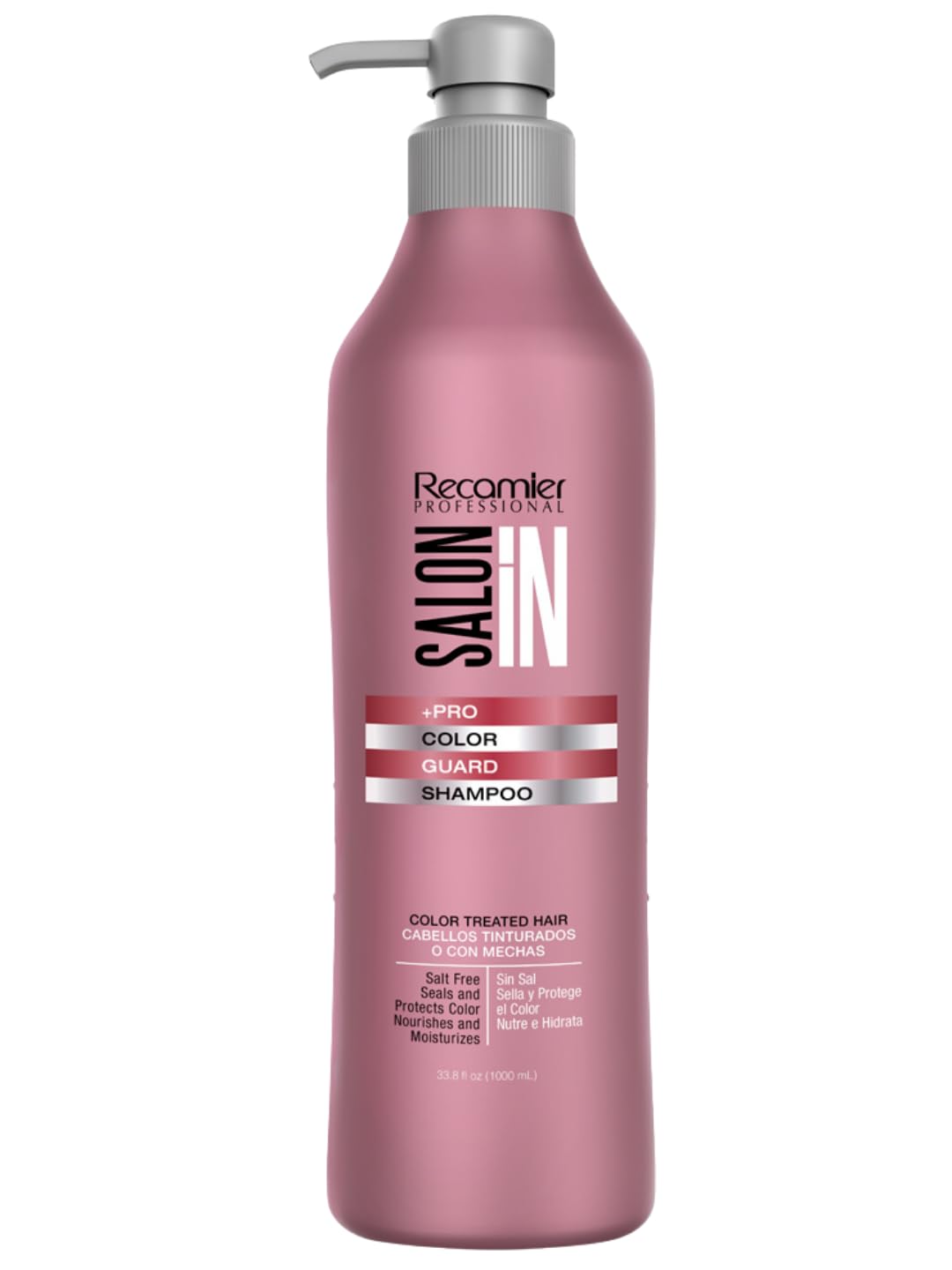 Salon In Recamier Color Guard Pro Shampoo – Enhances & Protects Colored Hair, 33.8 Fl Oz