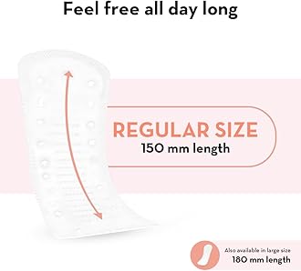 Plush Ultra Thin Panty Liners For Women Daily Use, 40 Liners 150mm - Pack of 2 | Pure US Cotton Liner Pads For Rash Free Periods | Soft Cotton Surface For Comfort On Non-Period Days