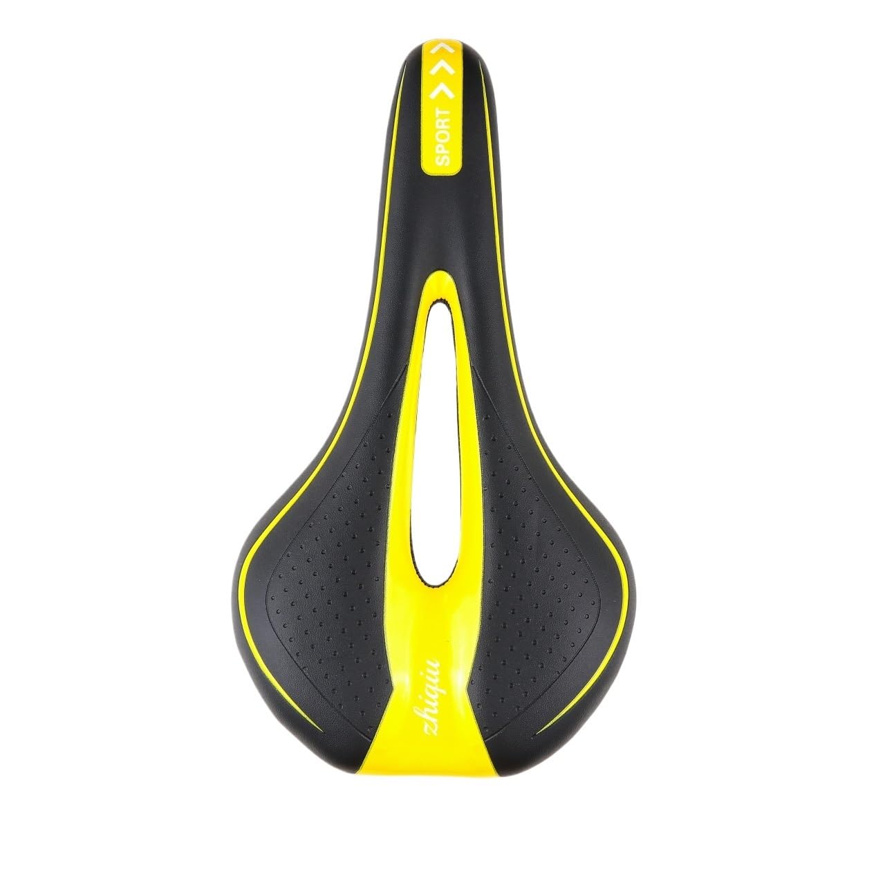 VFdthR Bike Seat Bike Seat Comfortable Bicycle Saddle With Ergonomic Zone For Men & Women Universal Fit For BMX, MTB & Road(Yellow)