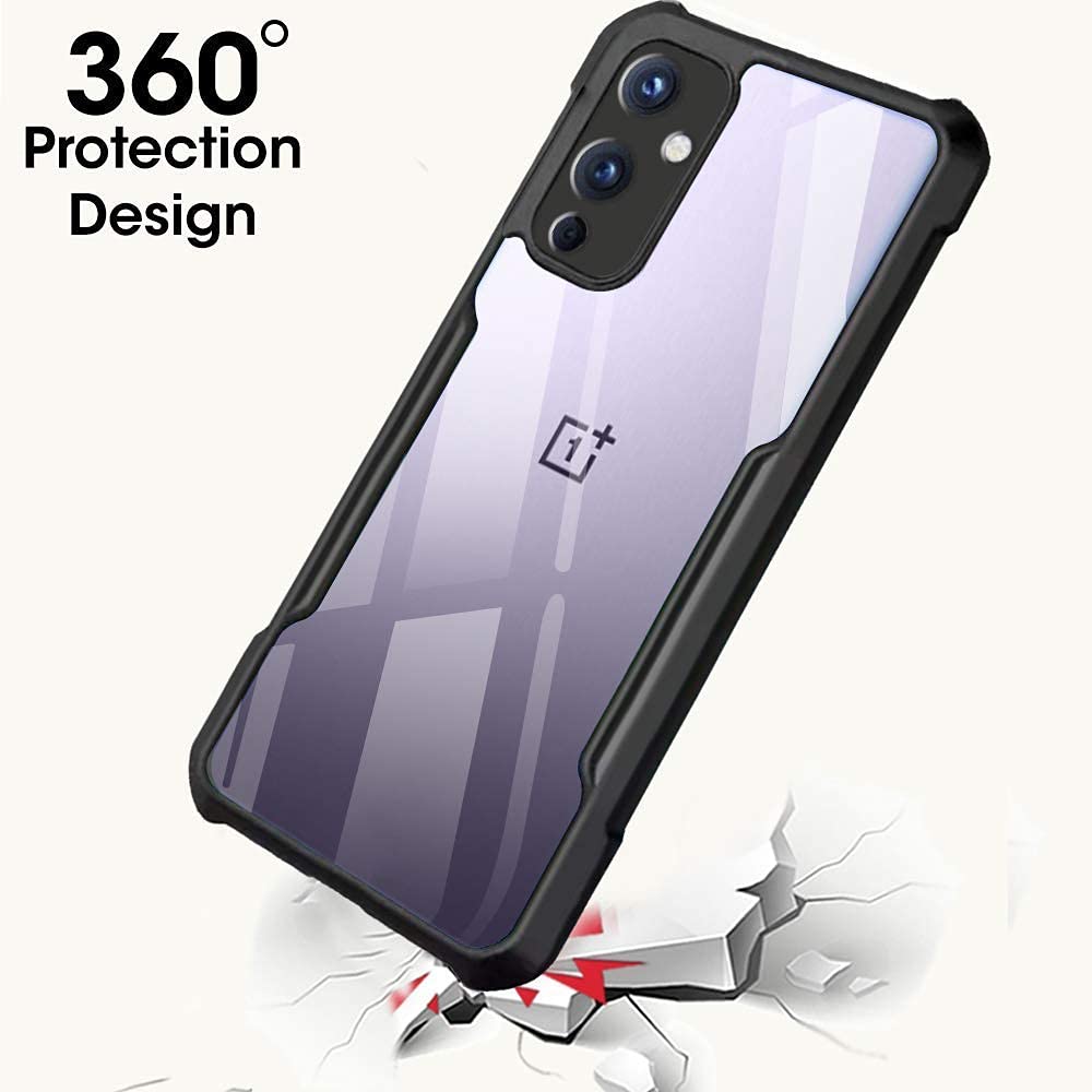 OnePlus 9 5G Shockproof Case - Crystal Clear -3 OnePlus 9 5G Shockproof Case - Crystal Clear -3