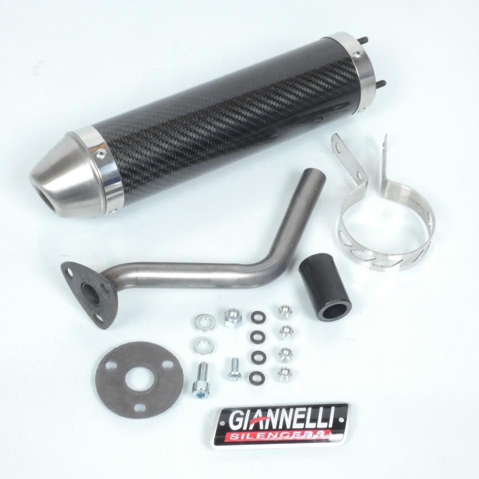 Silenciador de escape GIANNELLI para Moto Aprilia 50 Sonic 1999 a 2001