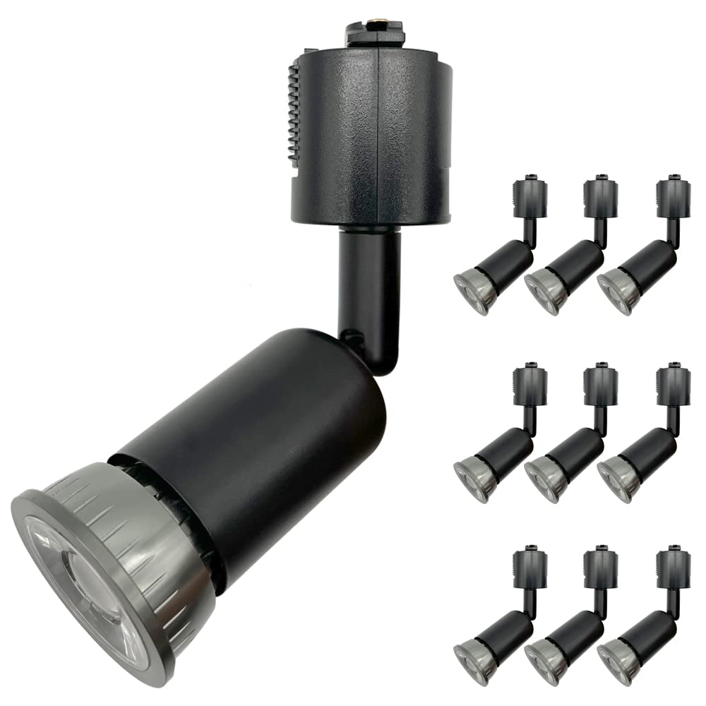 ダクトレール用スポットライトと LEDハロゲン電球 (１０個セット) Amazon.co.jp : ダクトレール用スポットライト器具とLEDハロゲン