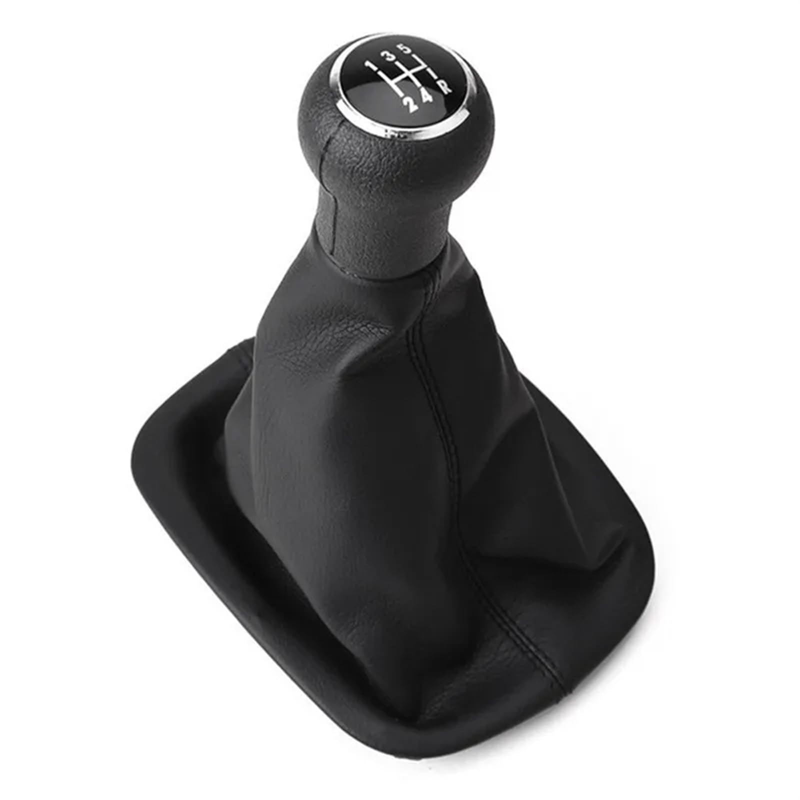 HSUKIHO Car Shift Knob Cover for VW for Passat B5 (1996 1997 1998 1999 2000 2001 2002 2003 2004 2005) 5/6 Speed Car Gear Shift Knob Lever Gaiter Boot(5 Speed)