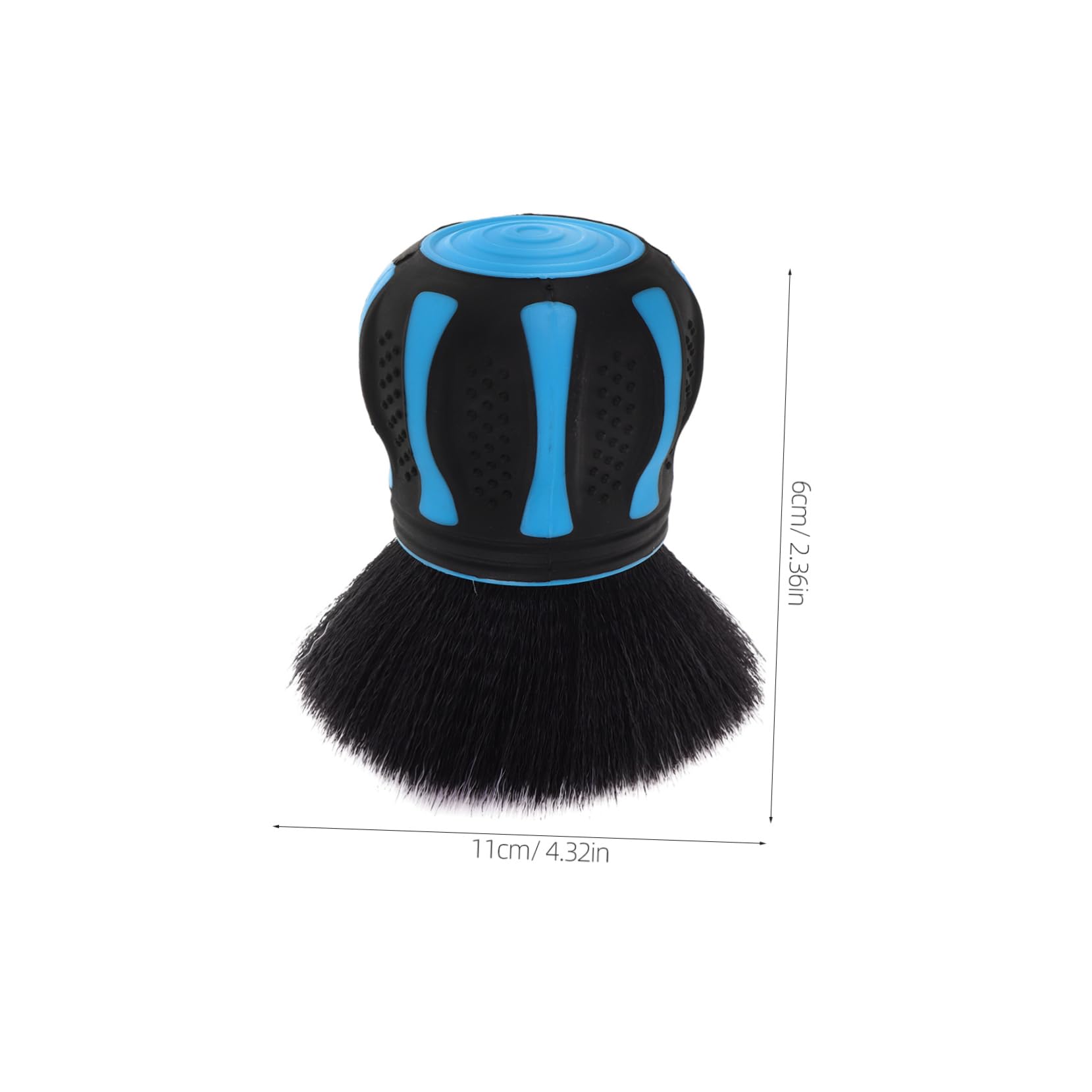 ULTECHNOVO 3pezzi Spazzola Detailing per Auto con Manico Stabile e Supporto Spazzola per Pulizia Ventilazione Interna Elegante di Strumenti per Detailing Auto e Casa Pulizia Senza Graffi
