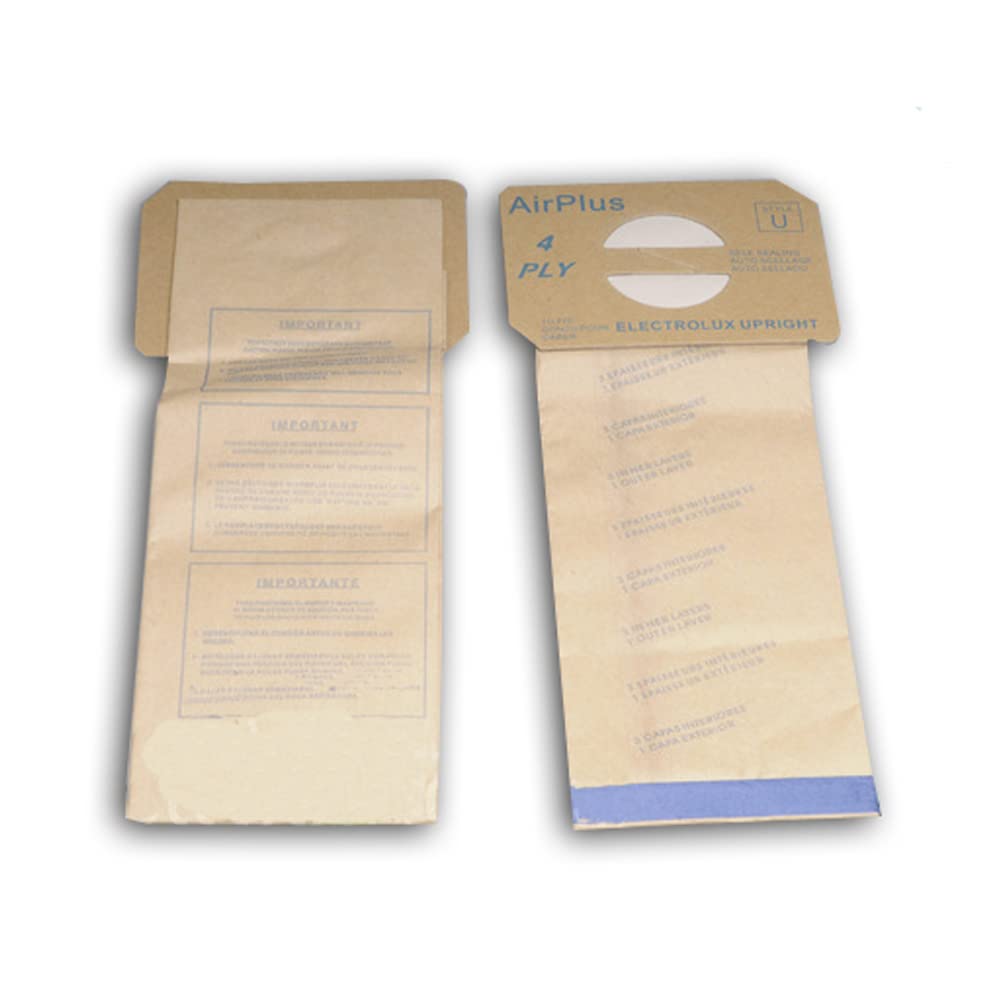 12 Bags for Electrolux Upright Vacuum Cleaner STYLE U