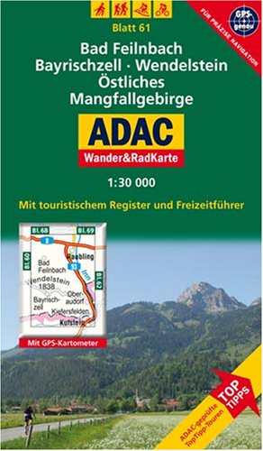 Bad Feilnbach, Bayrischzell, Wendelstein, Östliches Mangfallgebirge: 1:30000. Alpen/Voralpen. GPS-genau: Mit ToppTipps, ADAC-geprüfteTop-Tipp-Touren. ... Freizeitführer u. GPS-Kartometer. GPS-genau