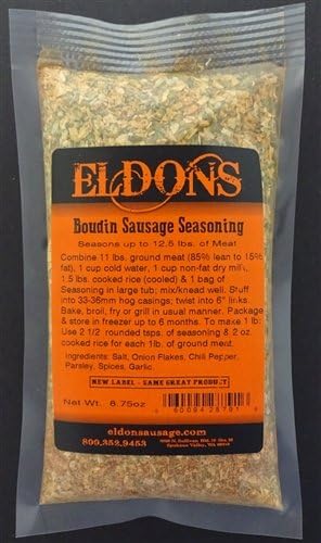 Boudin Fresh Sausage Seasoning and Spice - Seasons 12.5 Lbs. #879