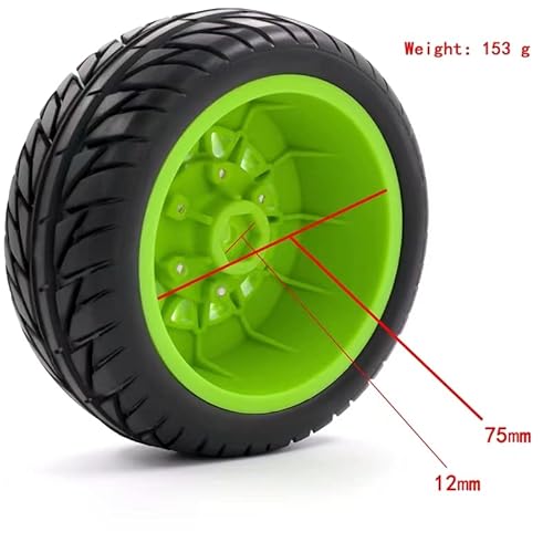 4Pcs 110 * 47Mm Rubber Tires Rubber Tires And 12Mm Hex Wheel Fit For 1/10 Or 1/8 Universal Short Course Truck Traxxas Slash Vkar 10Sc Hpi #TOP5