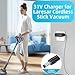 Power Cord for Laresar Cordless Stick Vacuum, 31V Charger Compatible with Laresar Elite 5 3 4 1 Pro 25.9V AC Adapter for Laresar Elite1 Elite3 Elite4 Elite5 Elite Pro Cordless Stick Vacuum Cleaner